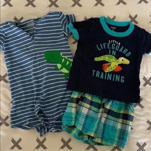 Set of 2 carters outfits